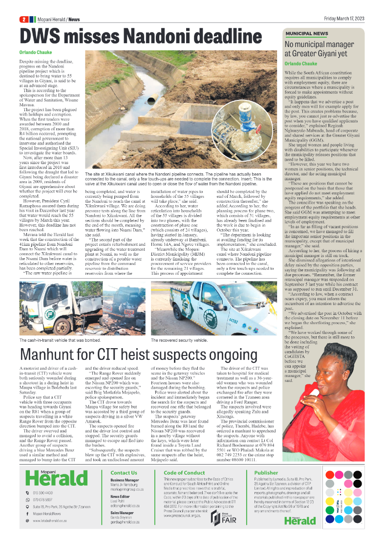 Mopani Herald page 2