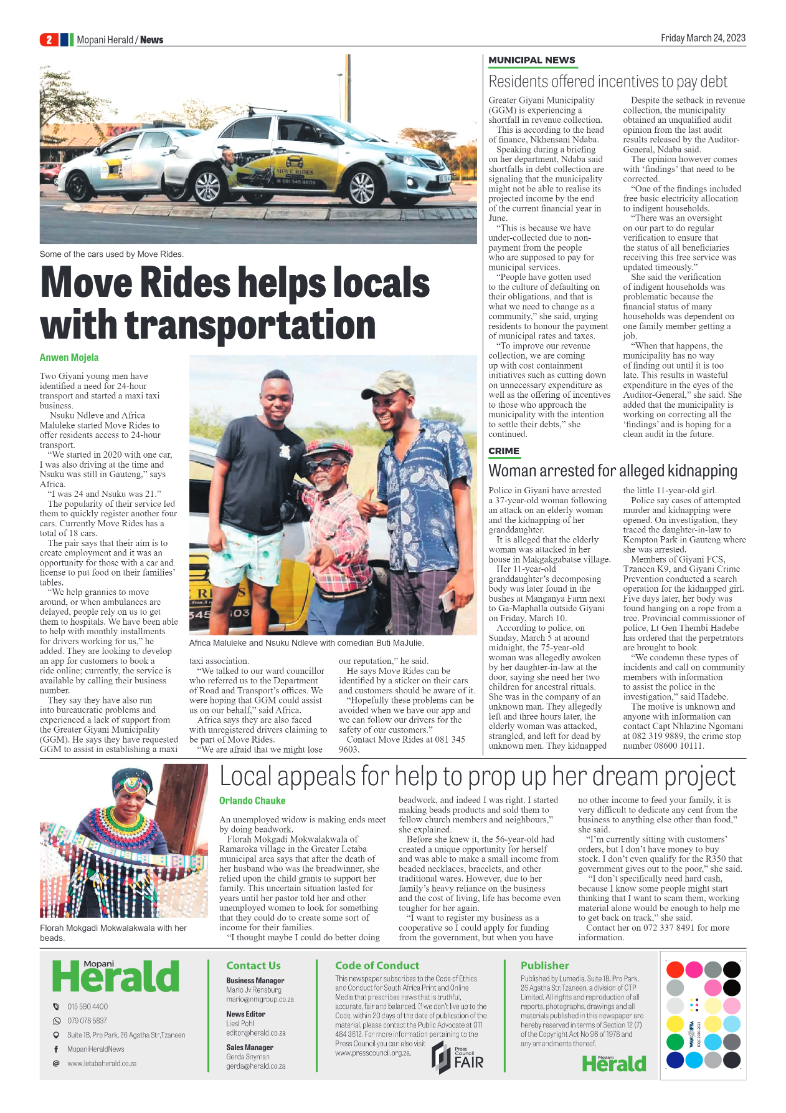 Mopani Herald page 2