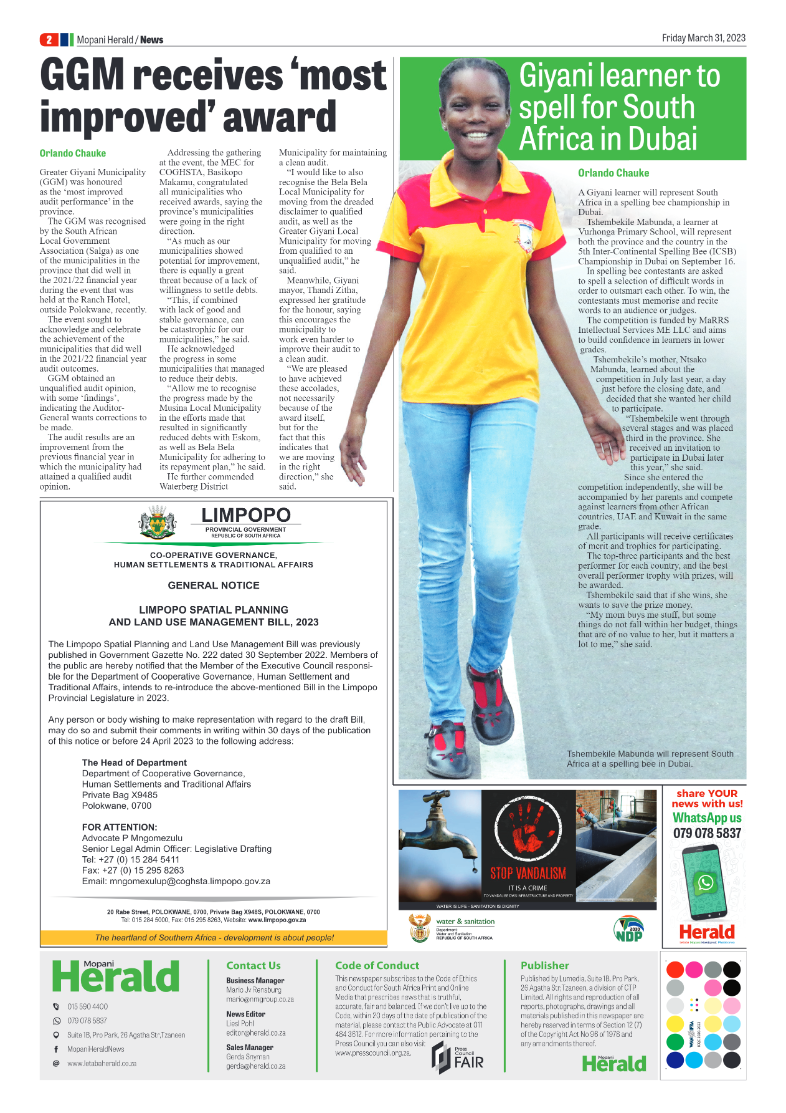 Mopani Herald page 2