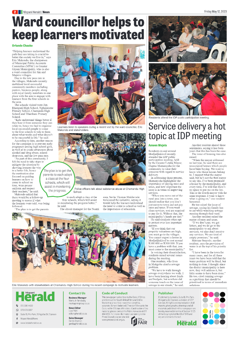 Mopani Herald page 2
