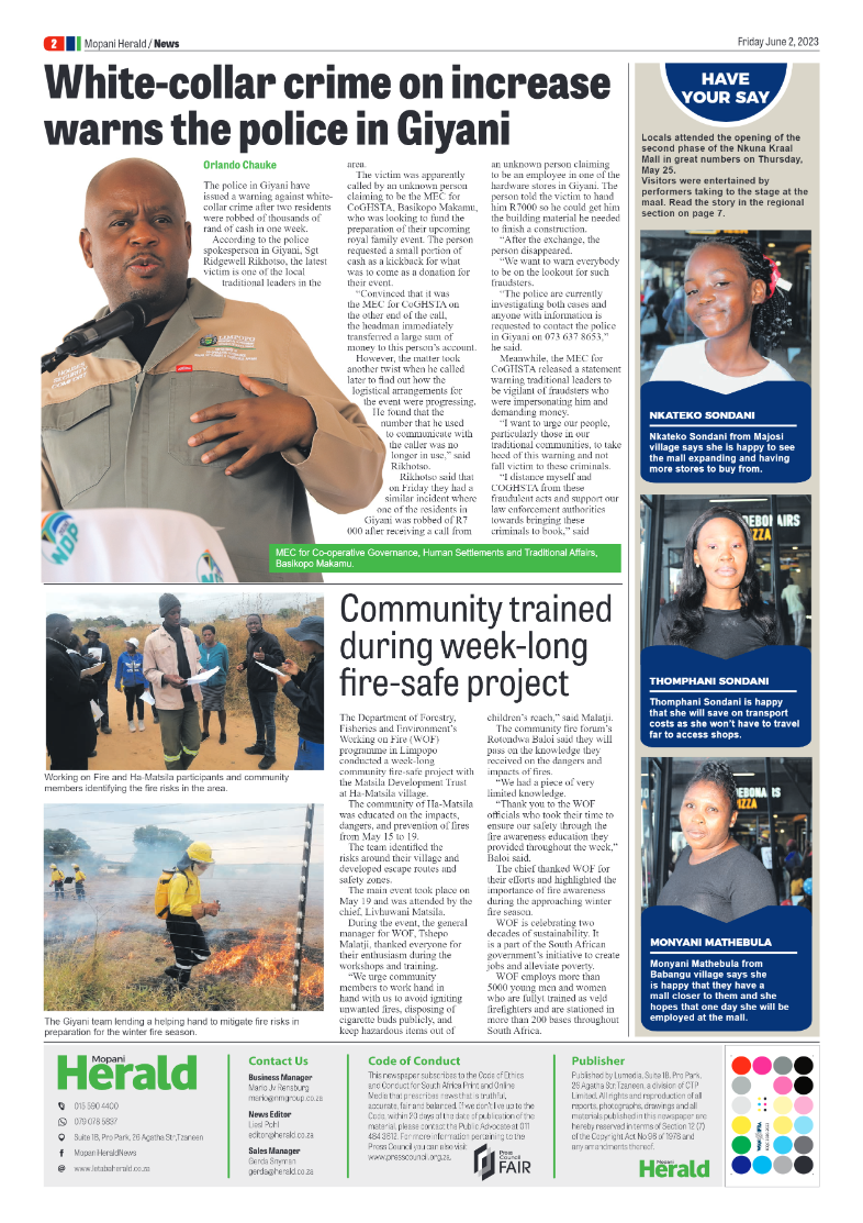 Mopani Herald page 2