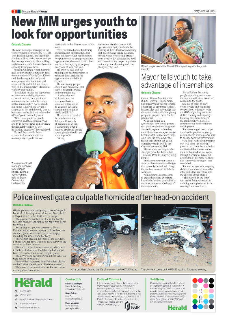 Mopani Herald page 2