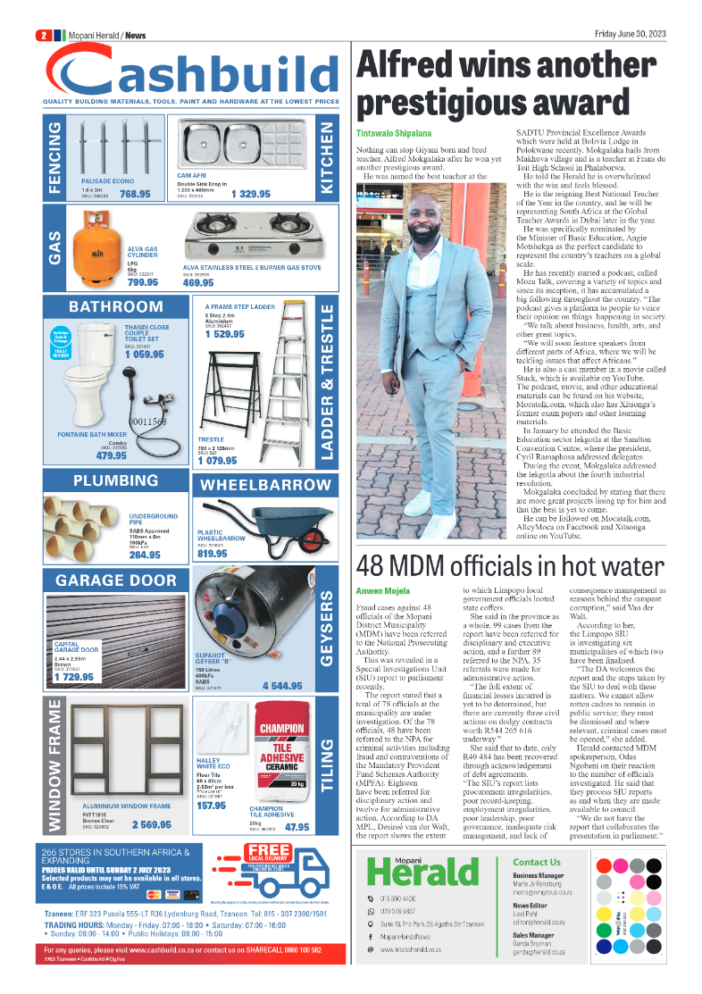 Mopani Herald page 2