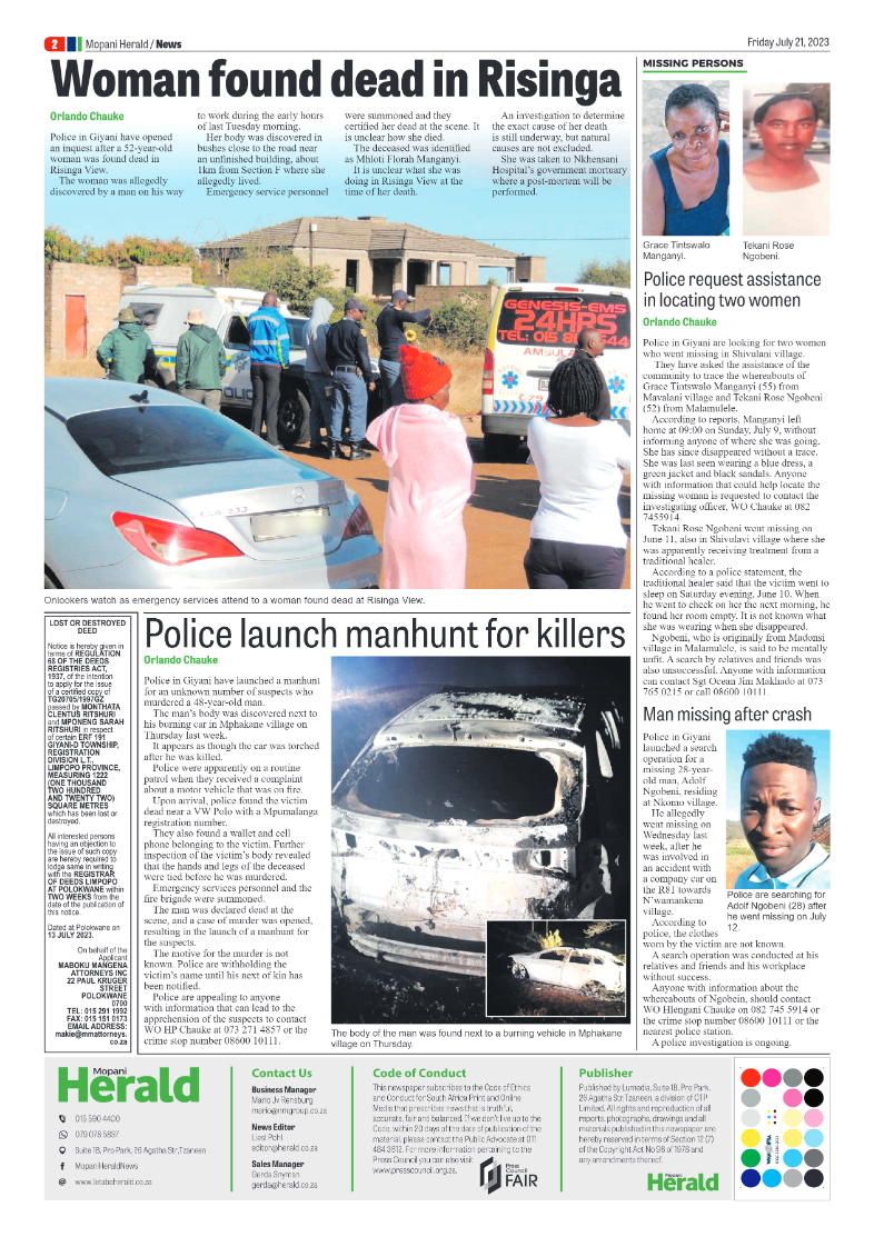 Mopani Herald page 2