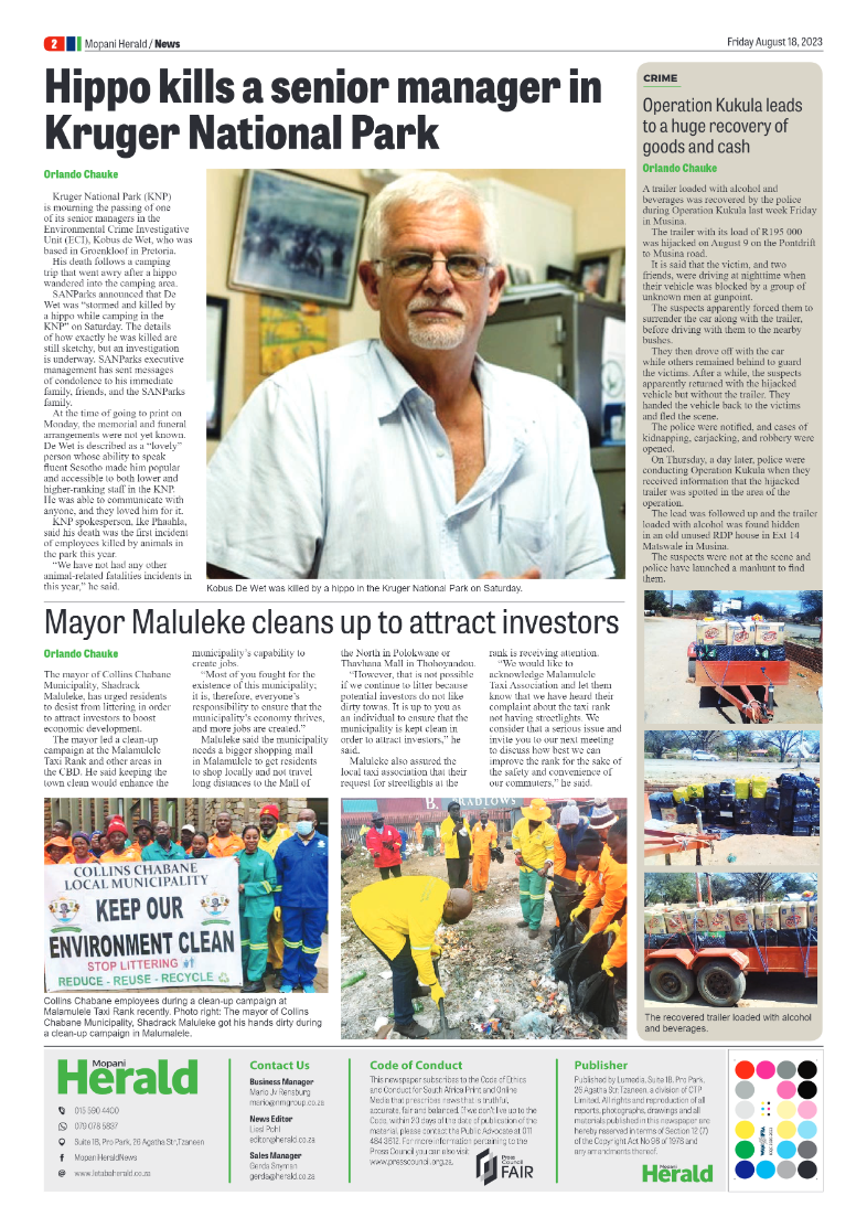 Mopani Herald page 2
