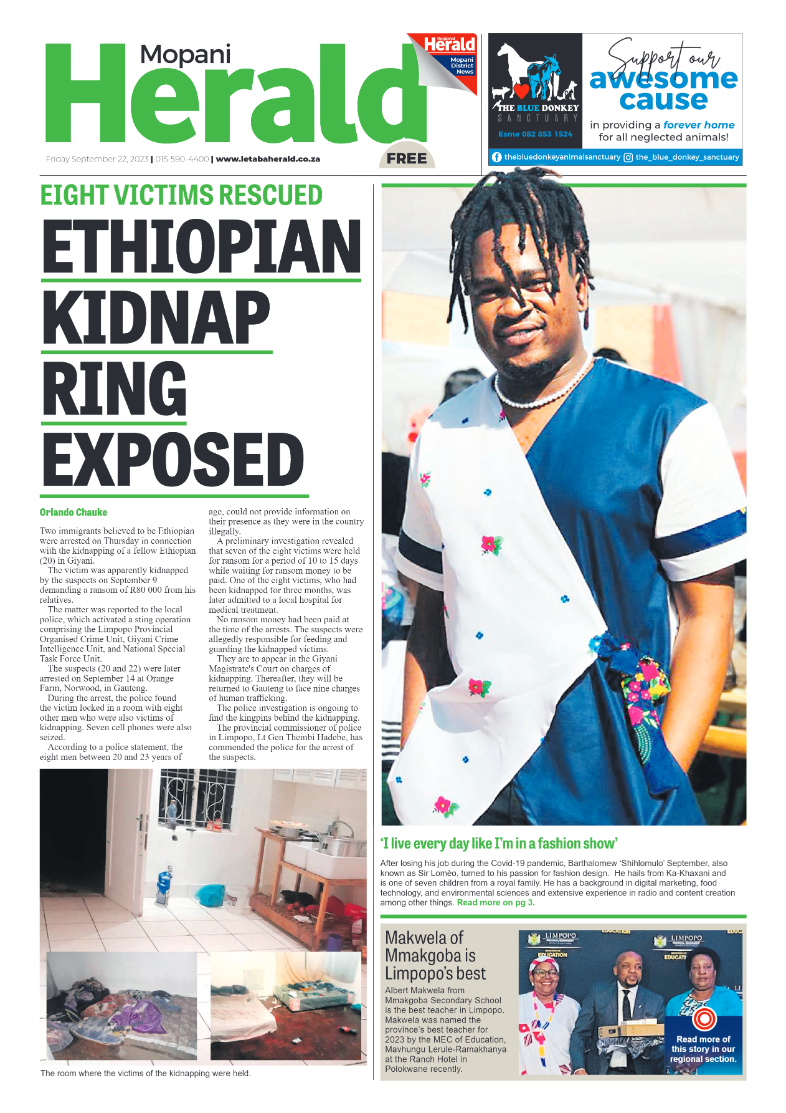 Mopani Herald page 1