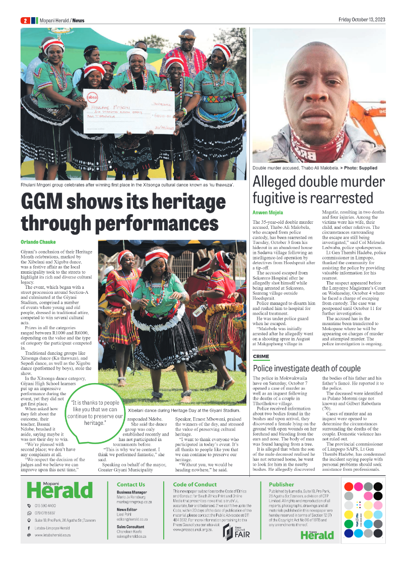 Mopani Herald page 2