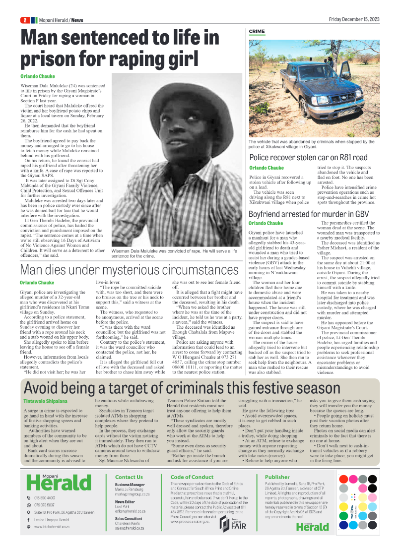 Mopani Herald page 2