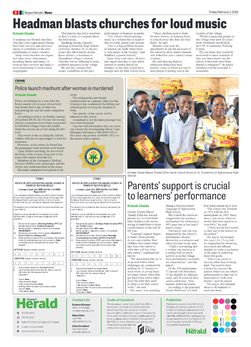 Mopani Herald page 2