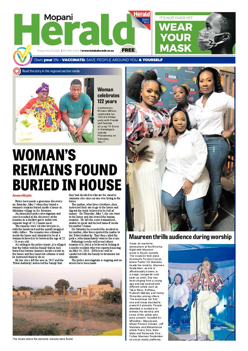 Mopani Herald page 1