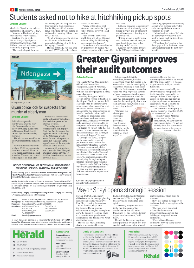 Mopani Herald page 2