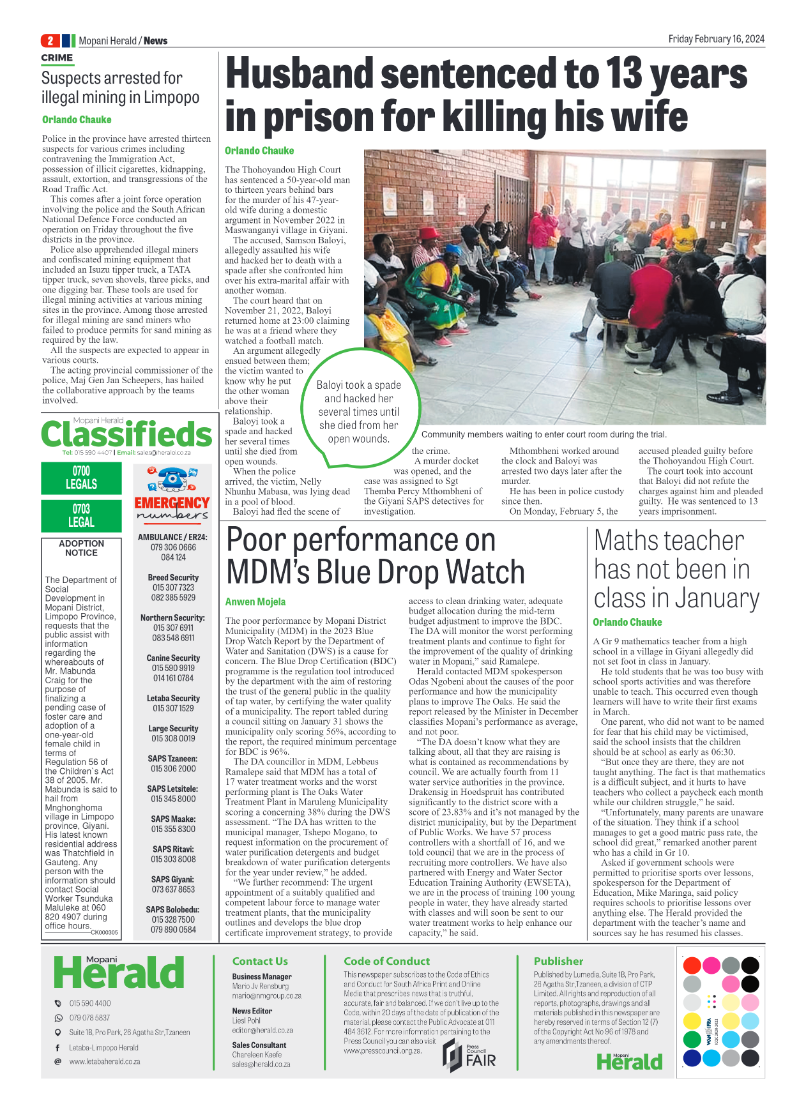 Mopani Herald page 2