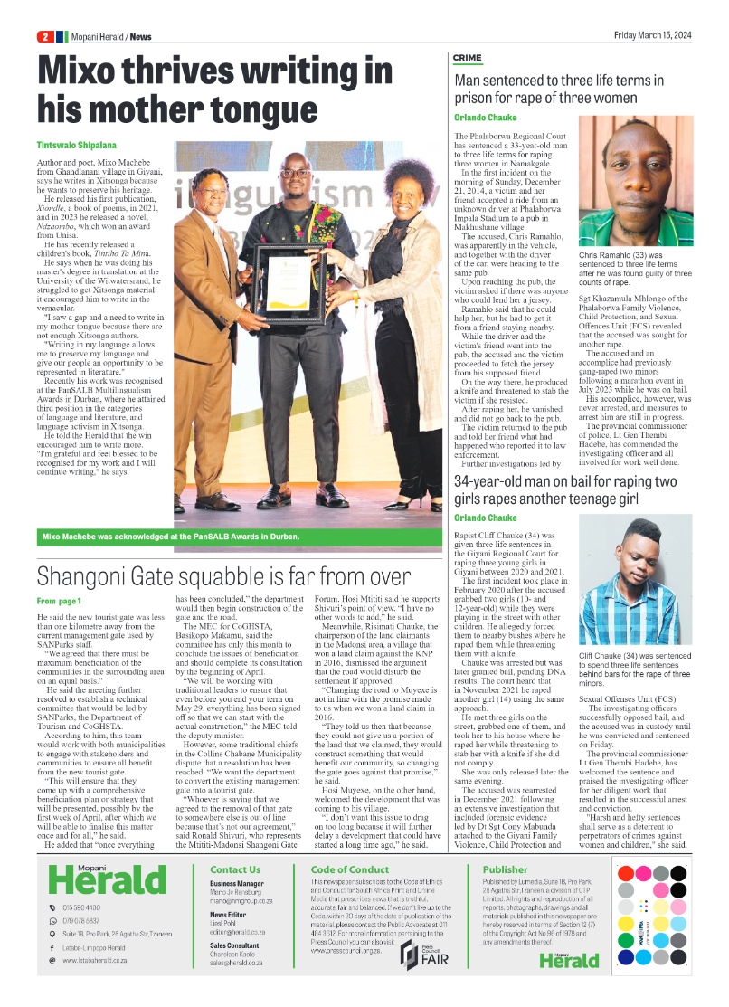 Mopani Herald page 2