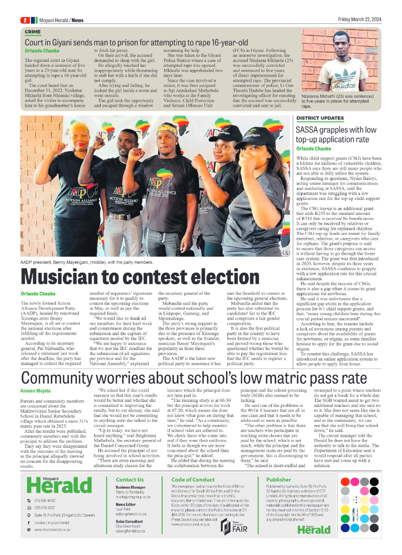 Mopani Herald page 2