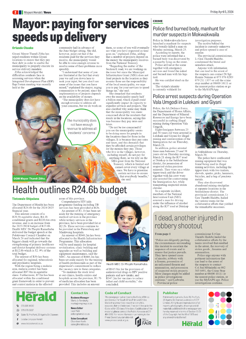 Mopani Herald page 2