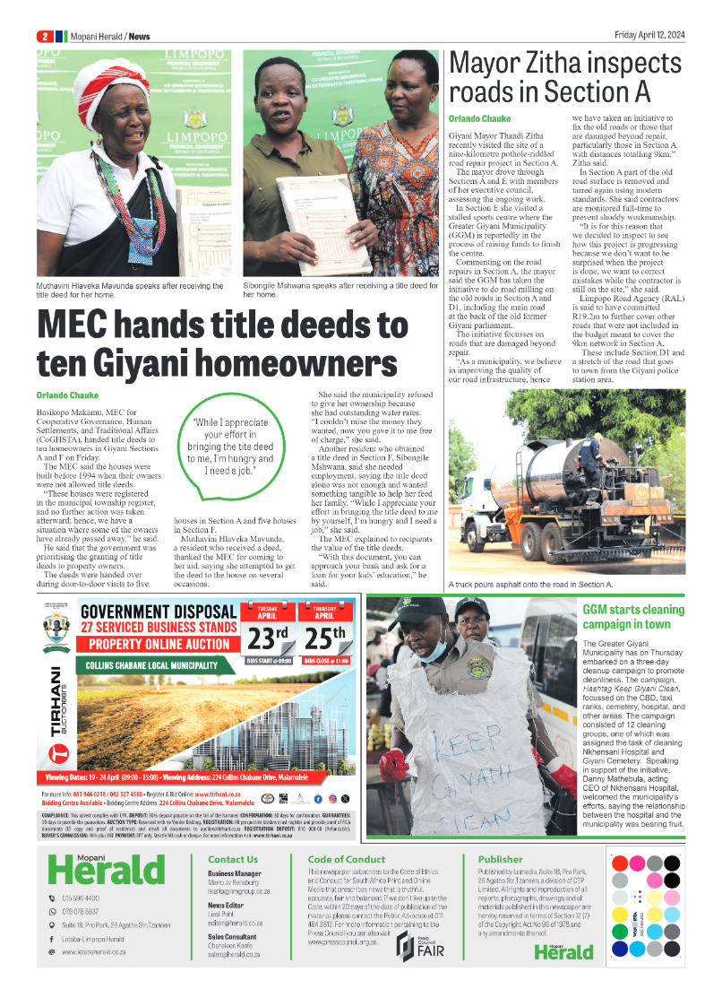 Mopani Herald page 2