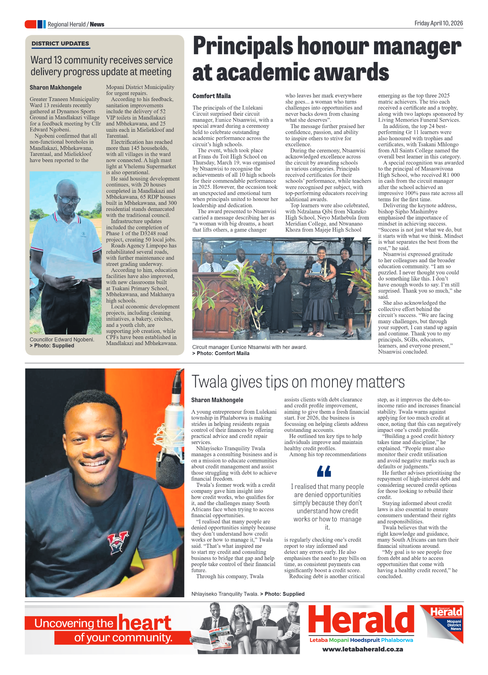 Mopani Herald 10 April 2026 page 4