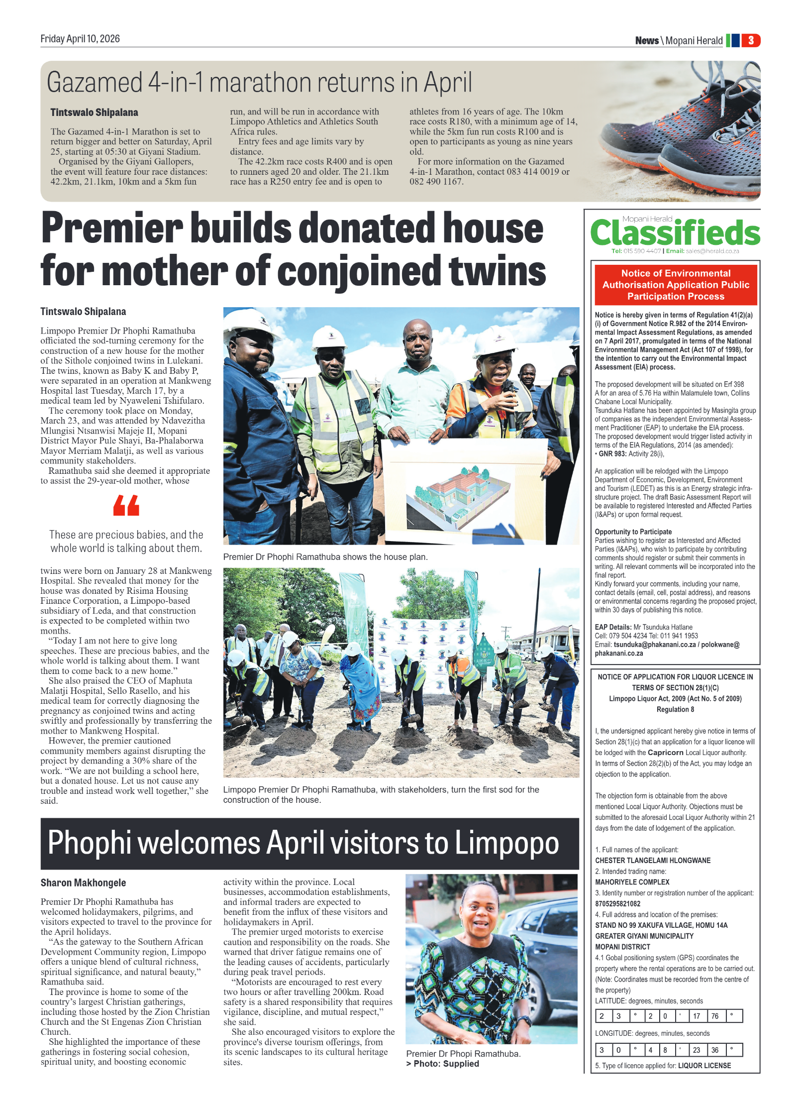 Mopani Herald 10 April 2026 page 7