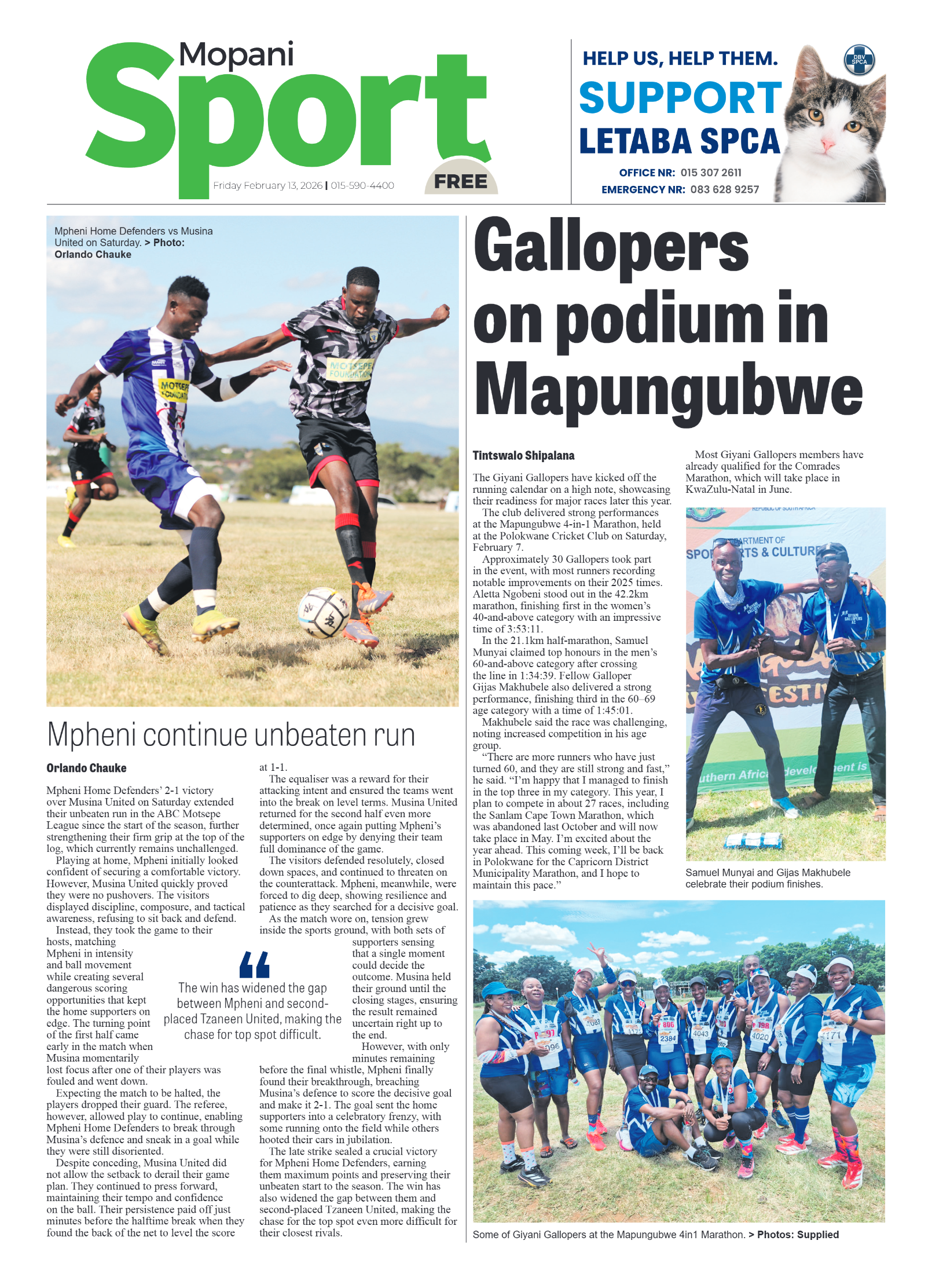 Mopani Herald 13 Feb 2026 page 12