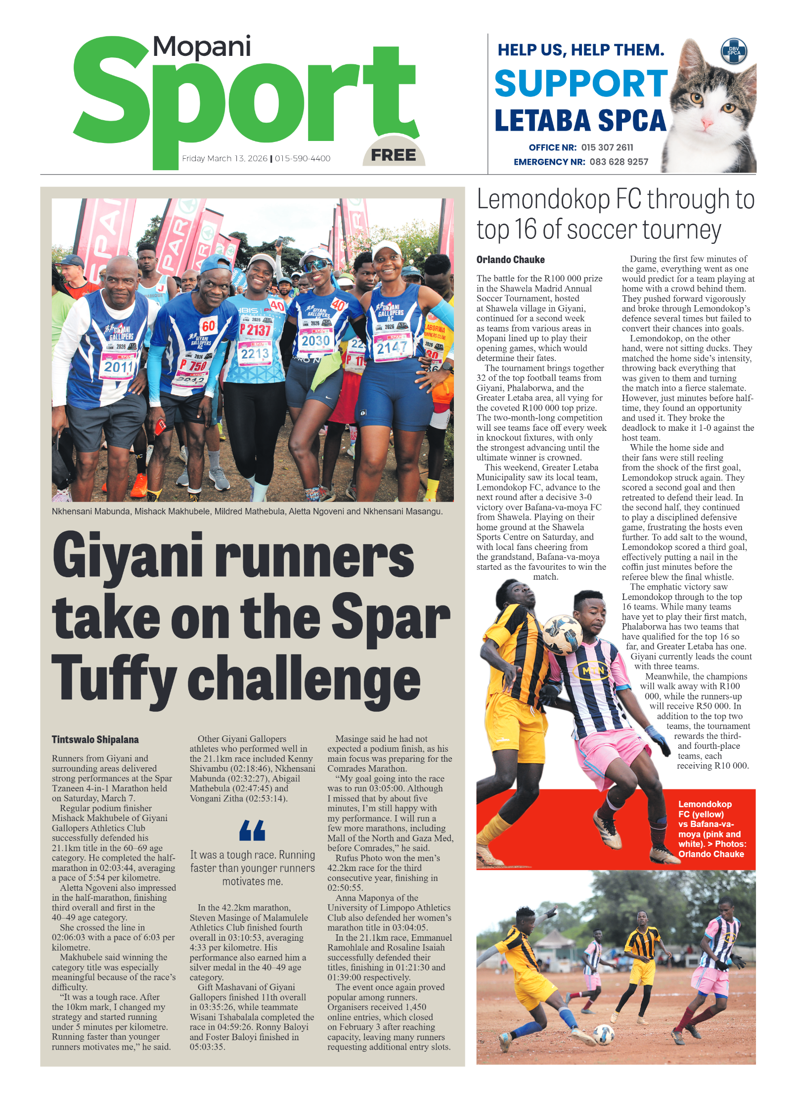 Mopani Herald 13 March 2026 page 8