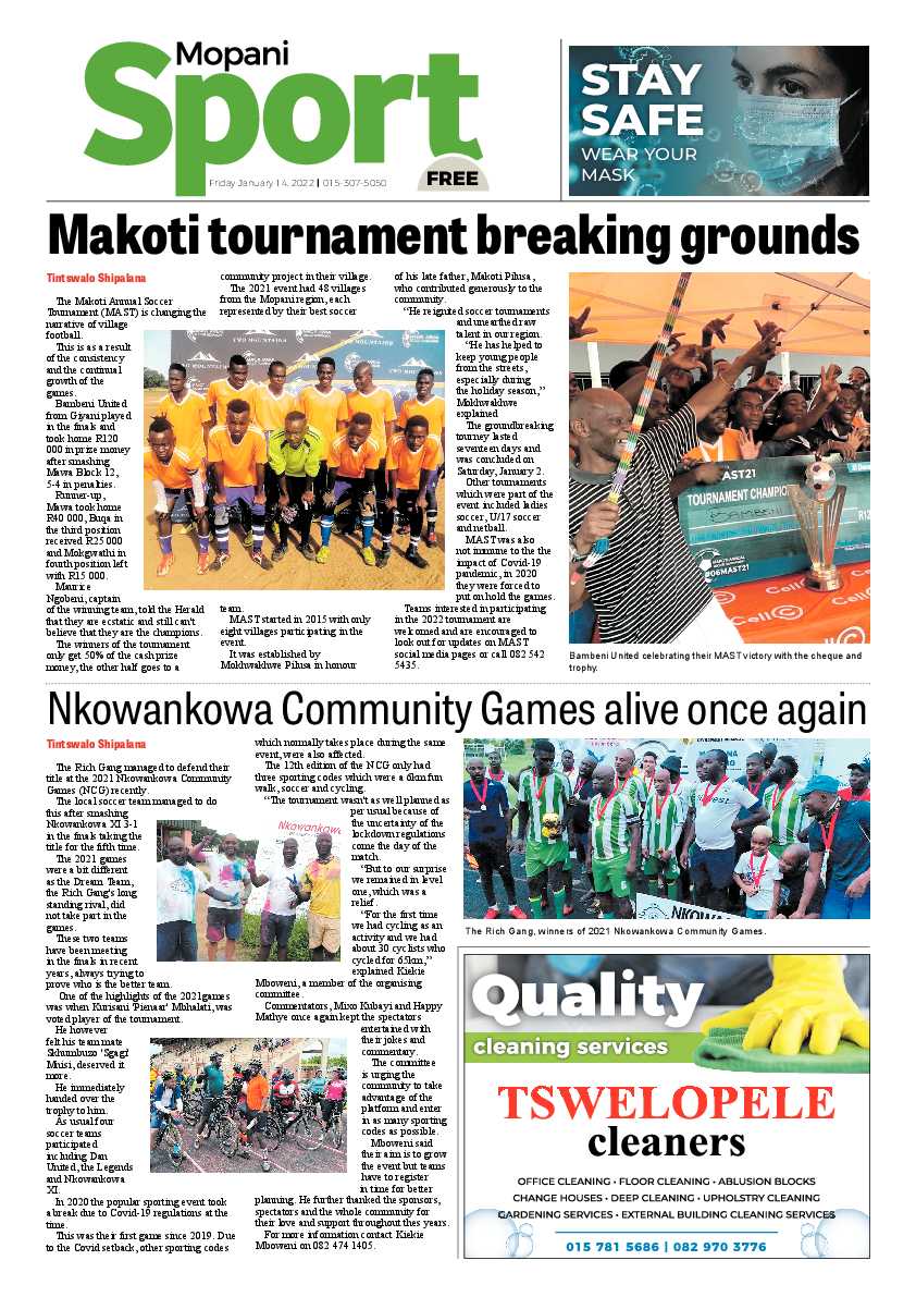 Mopani Herald 14 Jan 2022 page 12