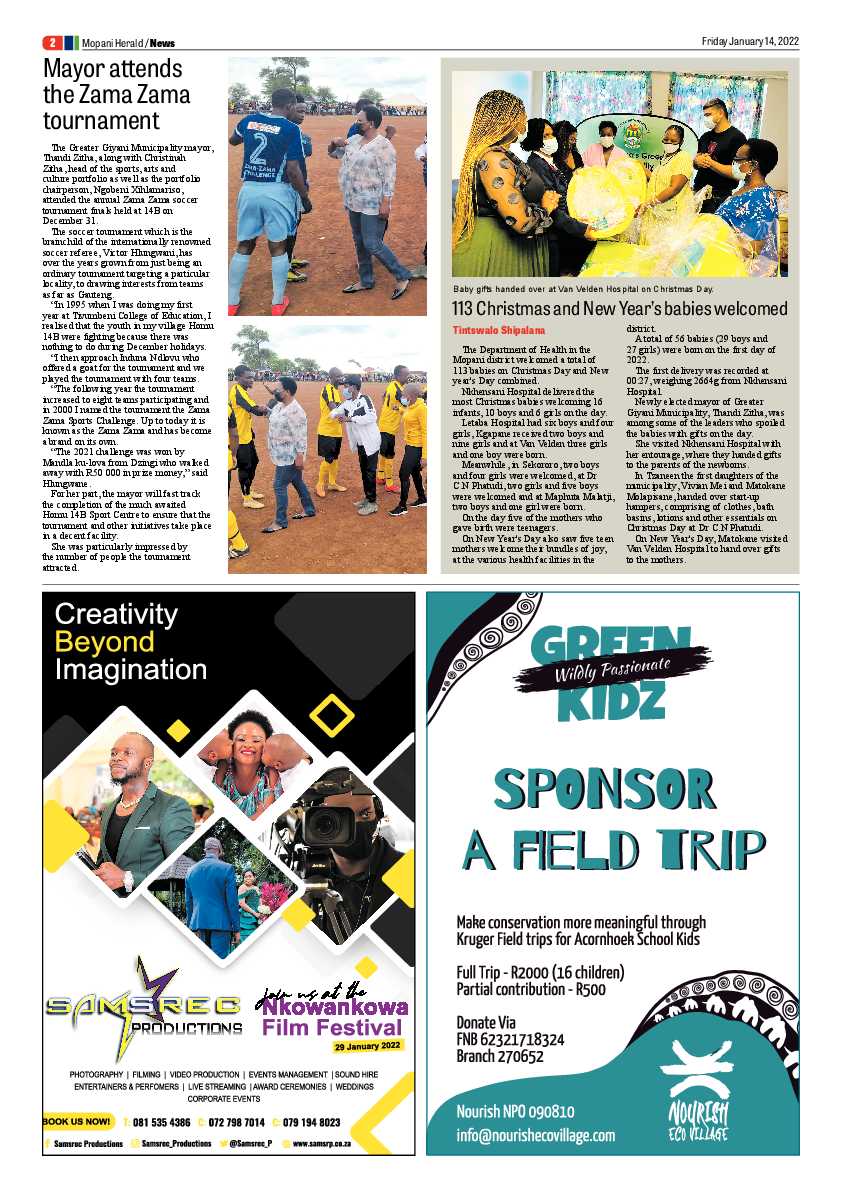 Mopani Herald 14 Jan 2022 page 2