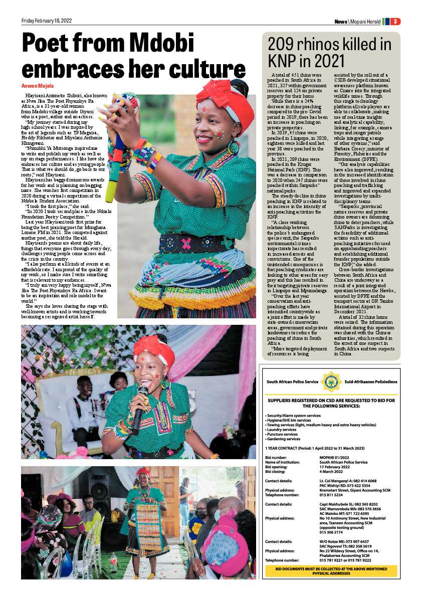 Mopani Herald 18 Feb 2022 page 11
