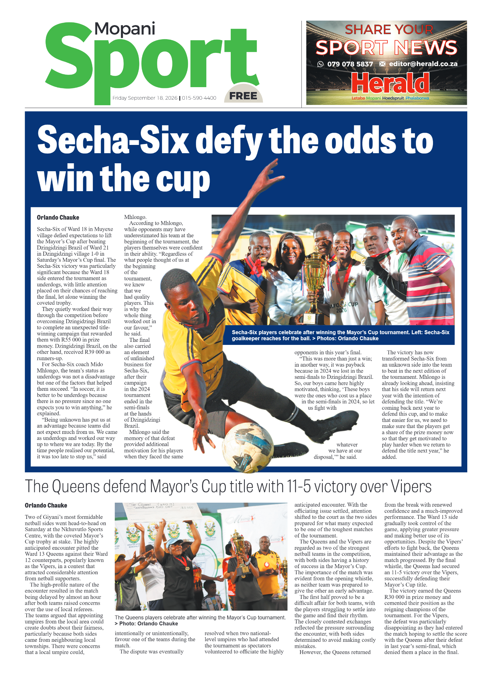 Mopani Herald 18 September 2026 page 12