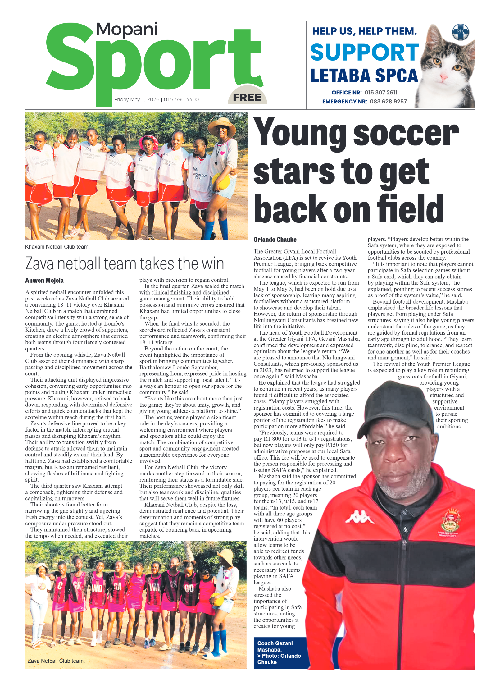 Mopani Herald 1 May 2026 page 8