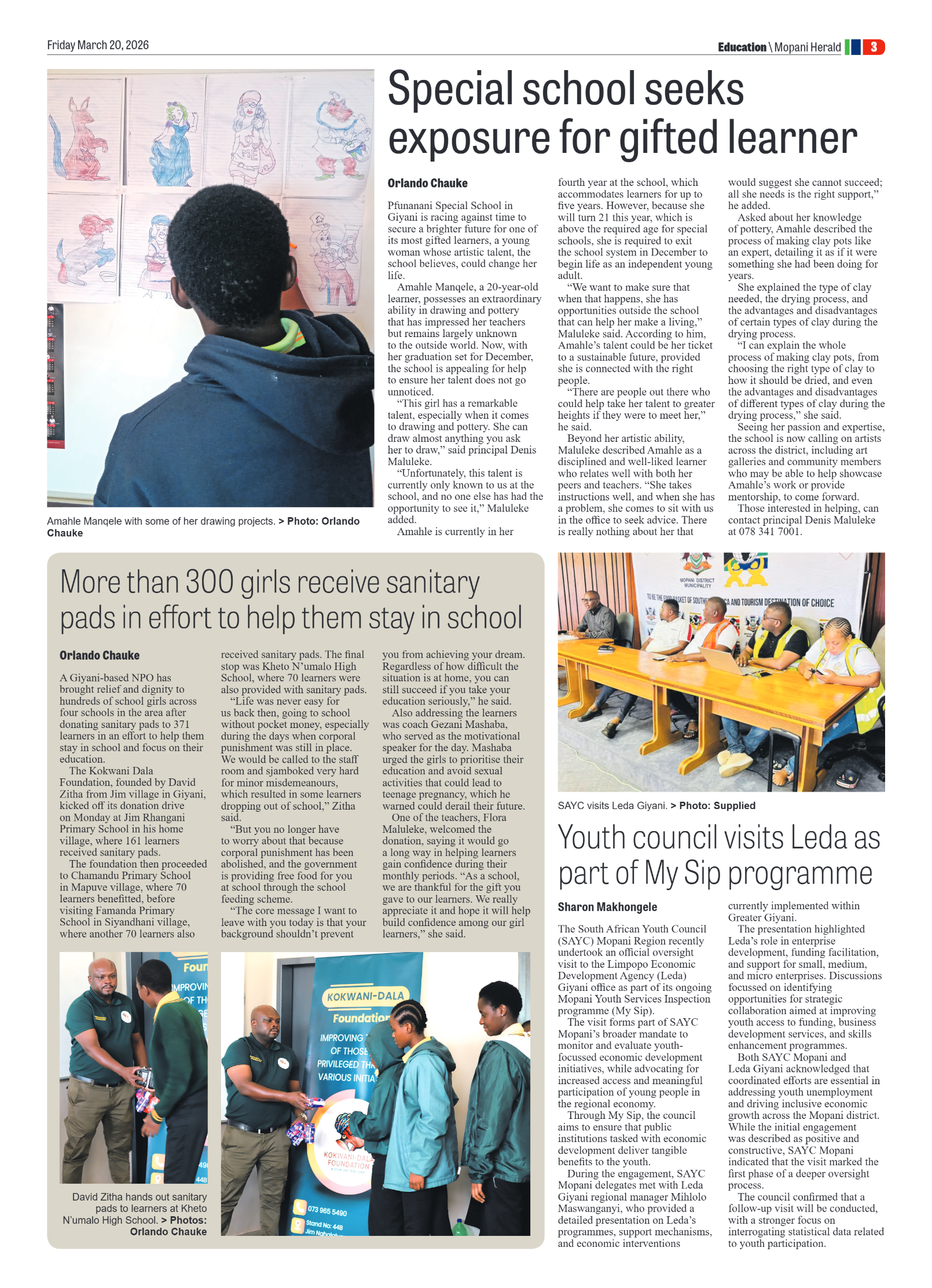 Mopani Herald 20 March 2026 page 7