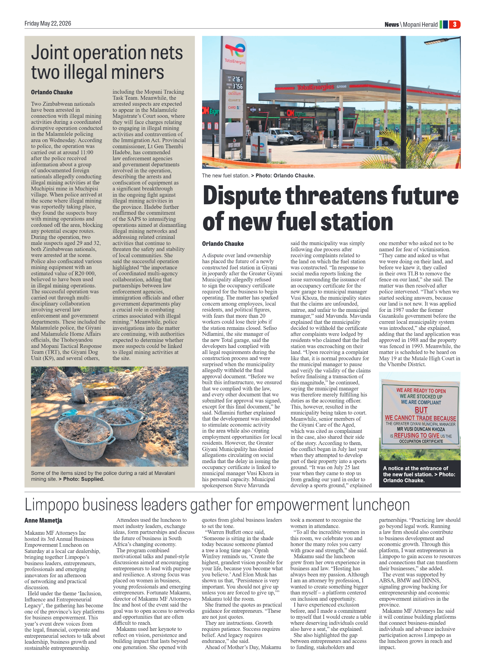 Mopani Herald 22 May 2026 page 7