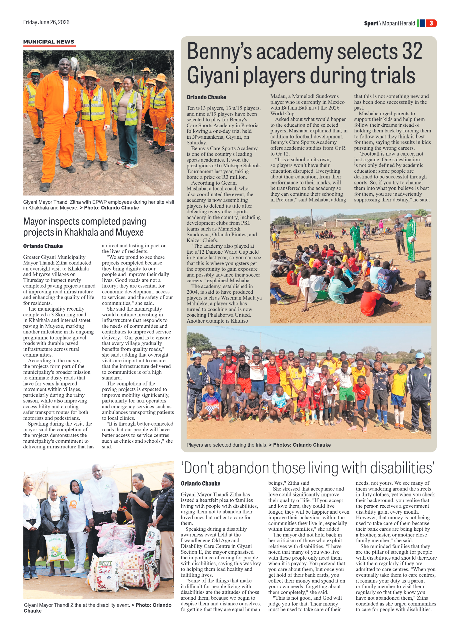 Mopani Herald 26 June 2026 page 11