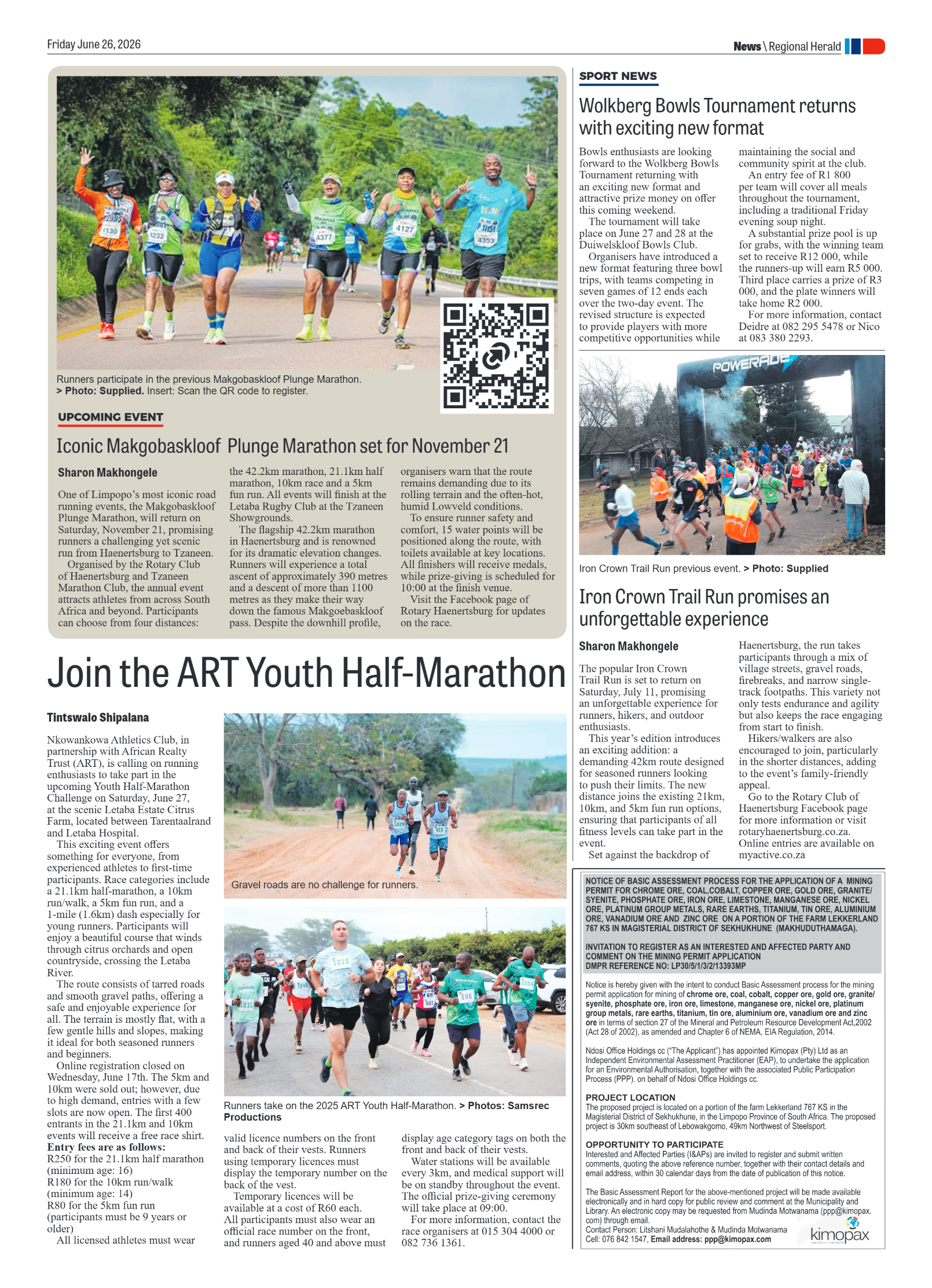 Mopani Herald 26 June 2026 page 9