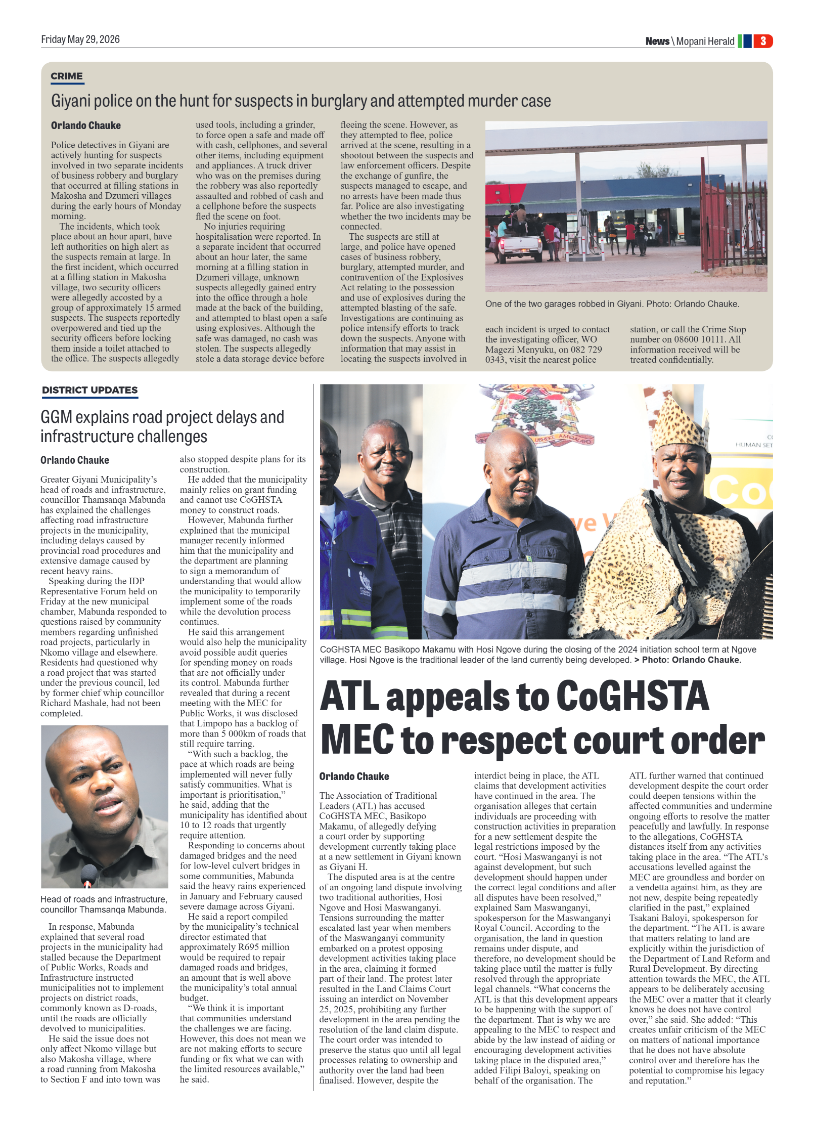Mopani Herald 29 May 2026 page 7