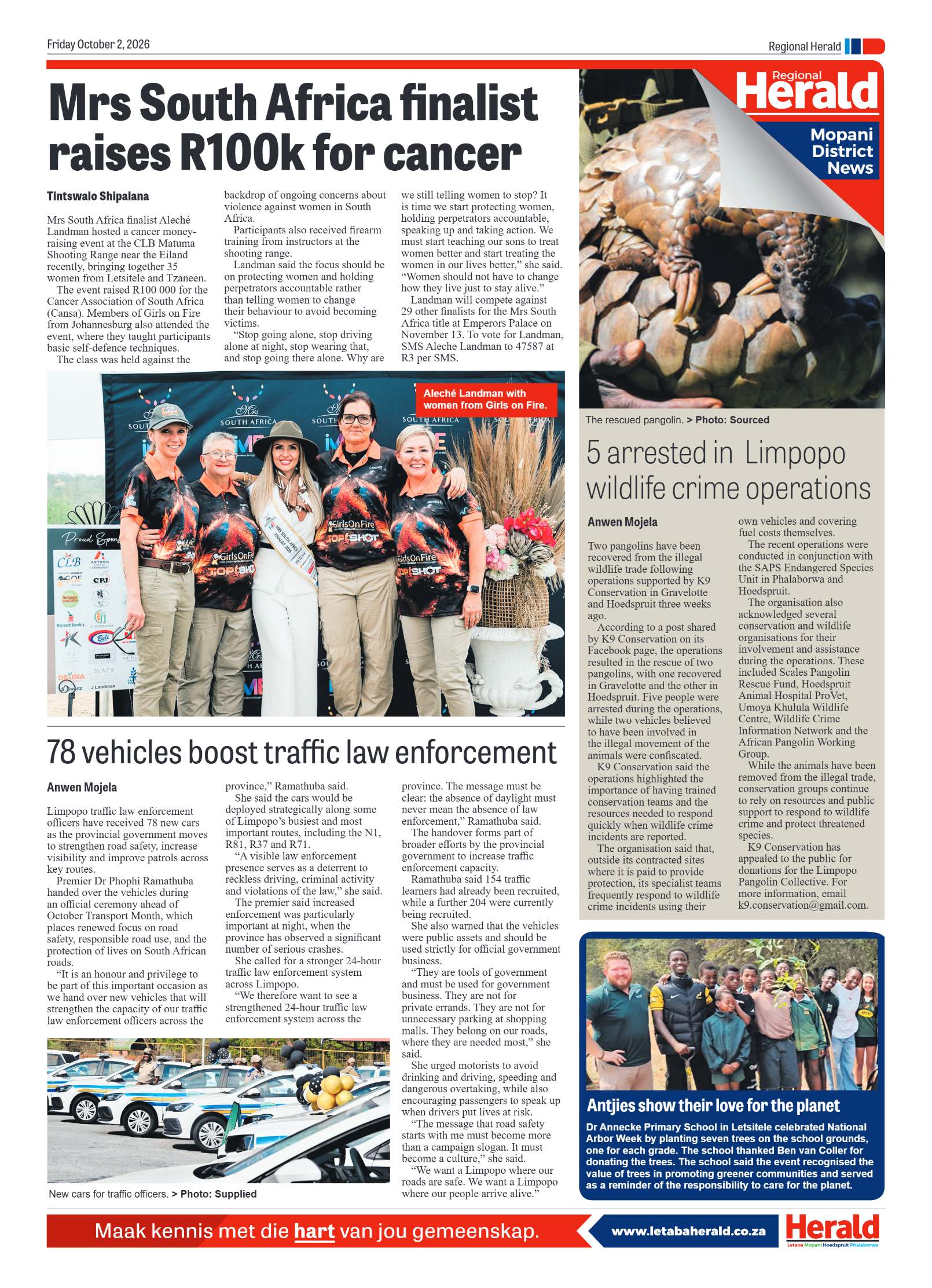 Mopani Herald 2 October 2026 page 3