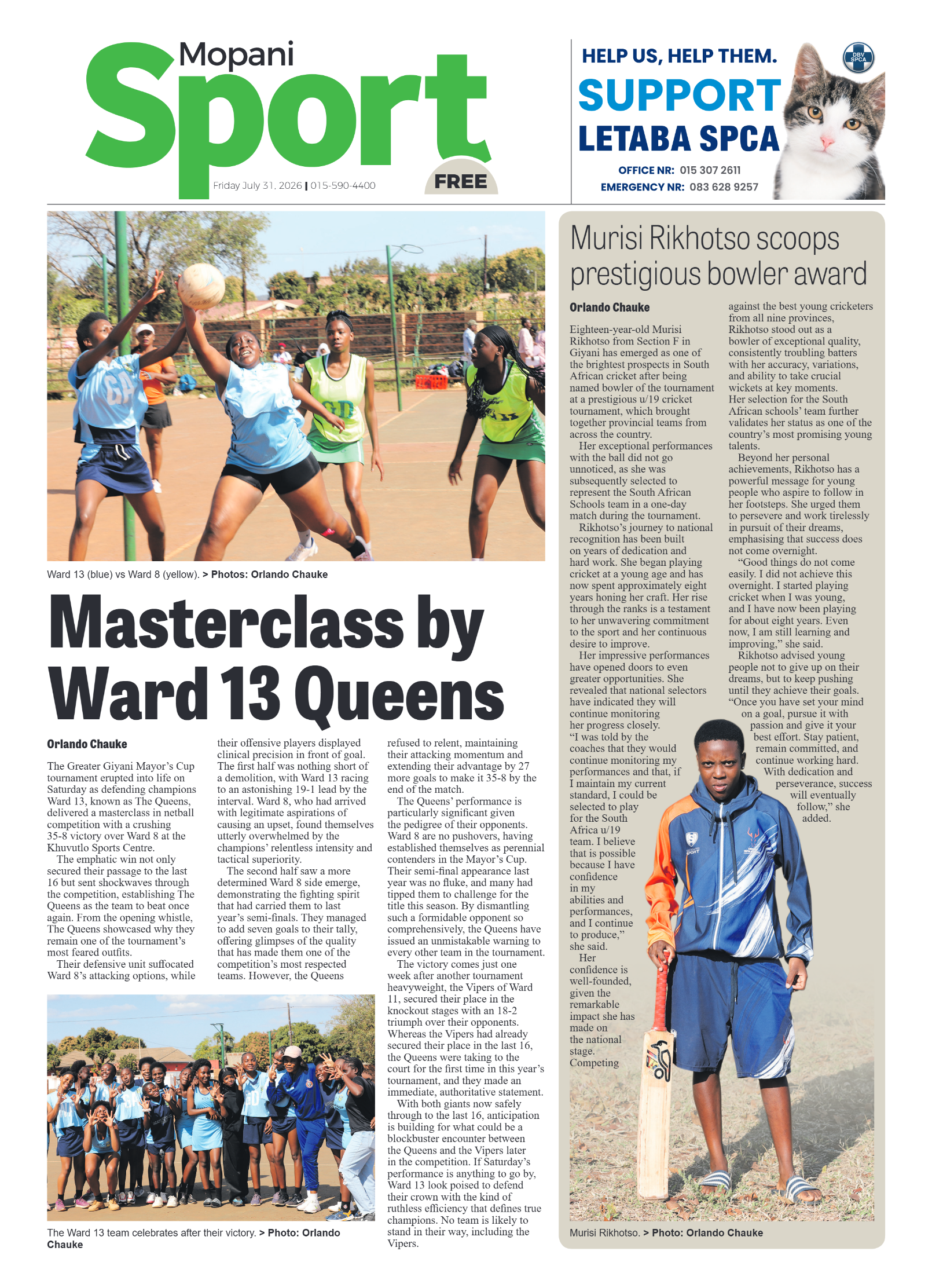 Mopani Herald 31 July 2026 page 8