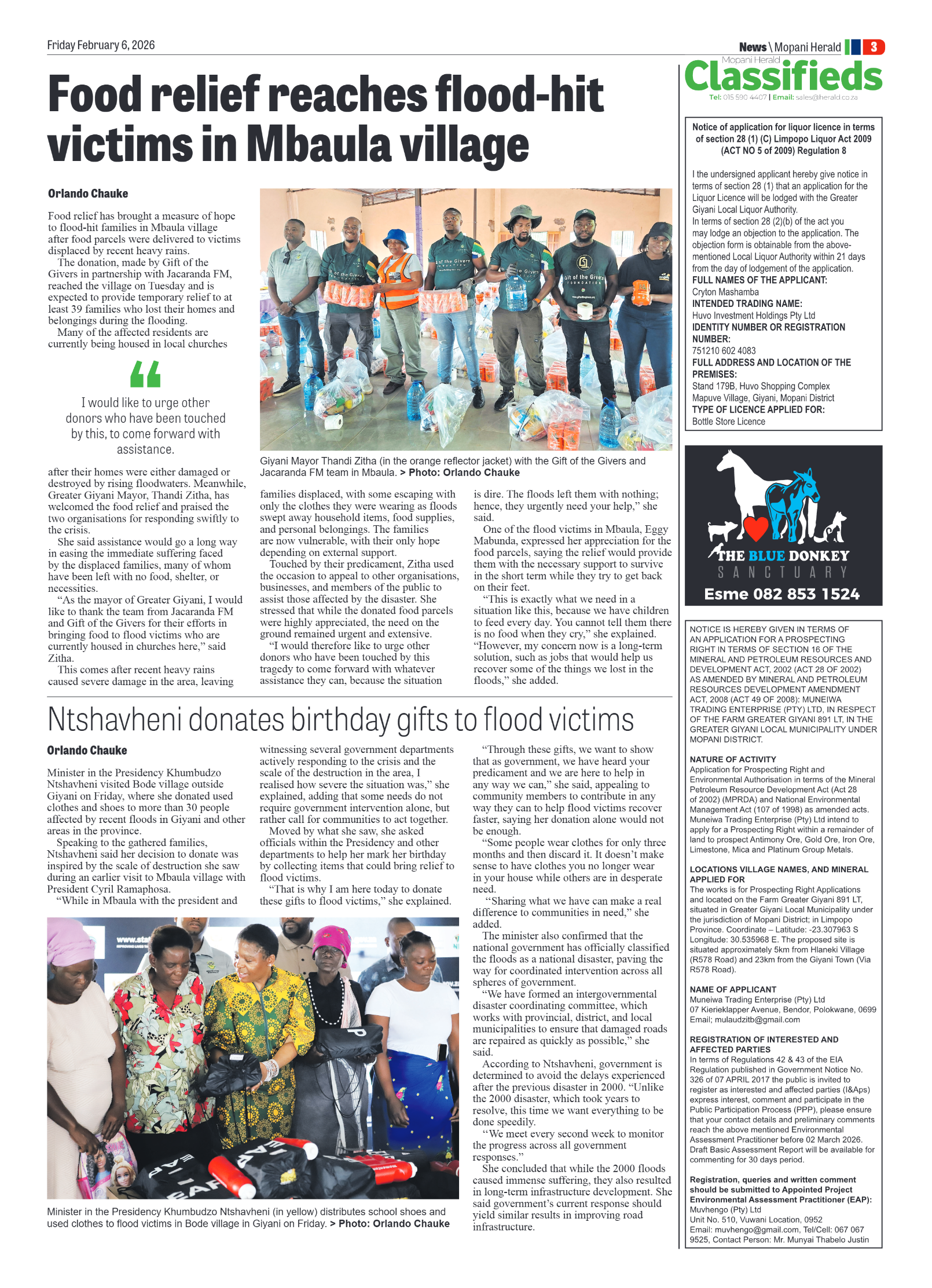 Mopani Herald 6 Feb 2026 page 7