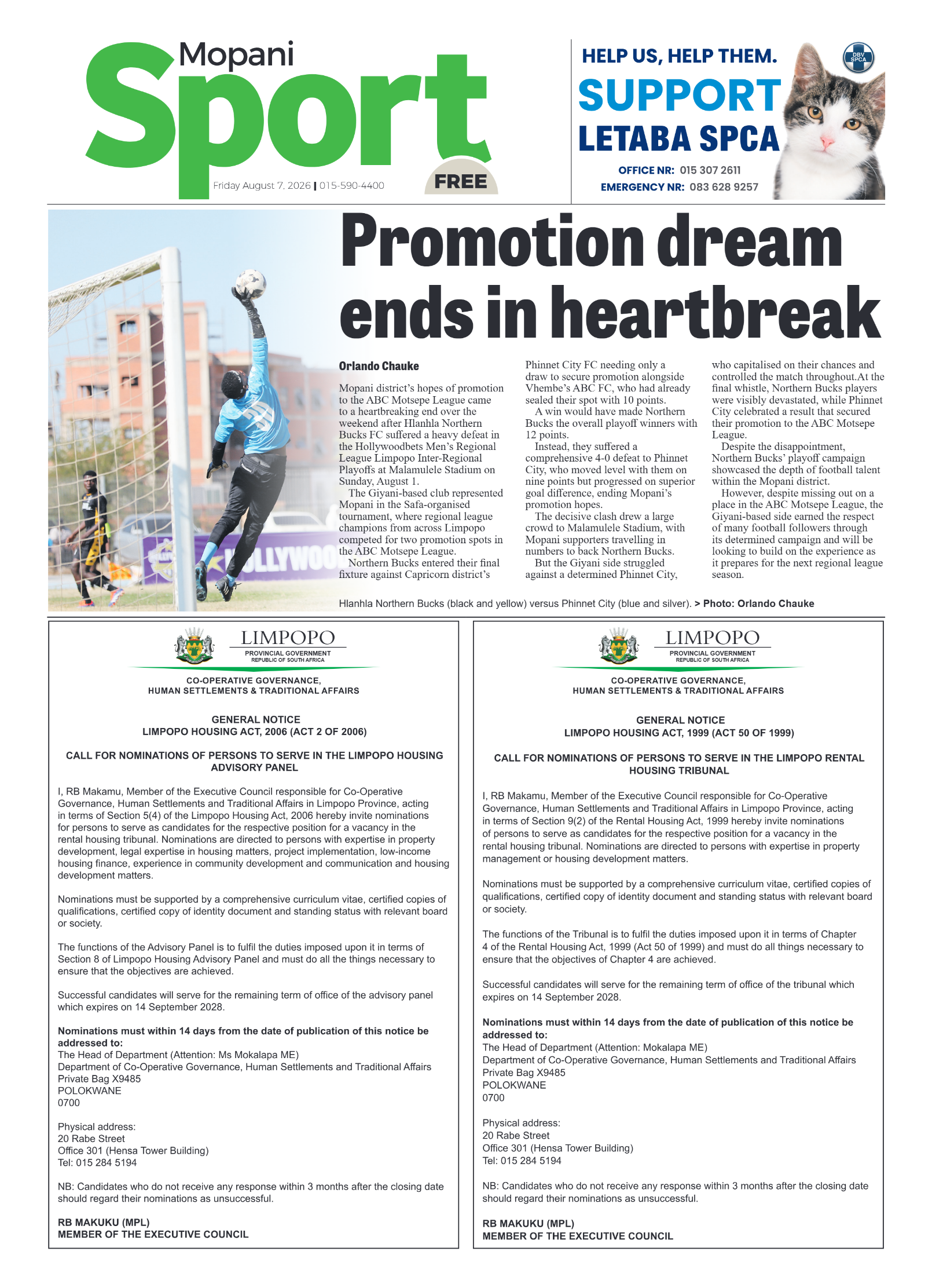Mopani Herald 7 August 2026 page 8