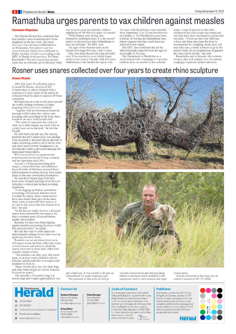 Phalaborwa Herald page 2