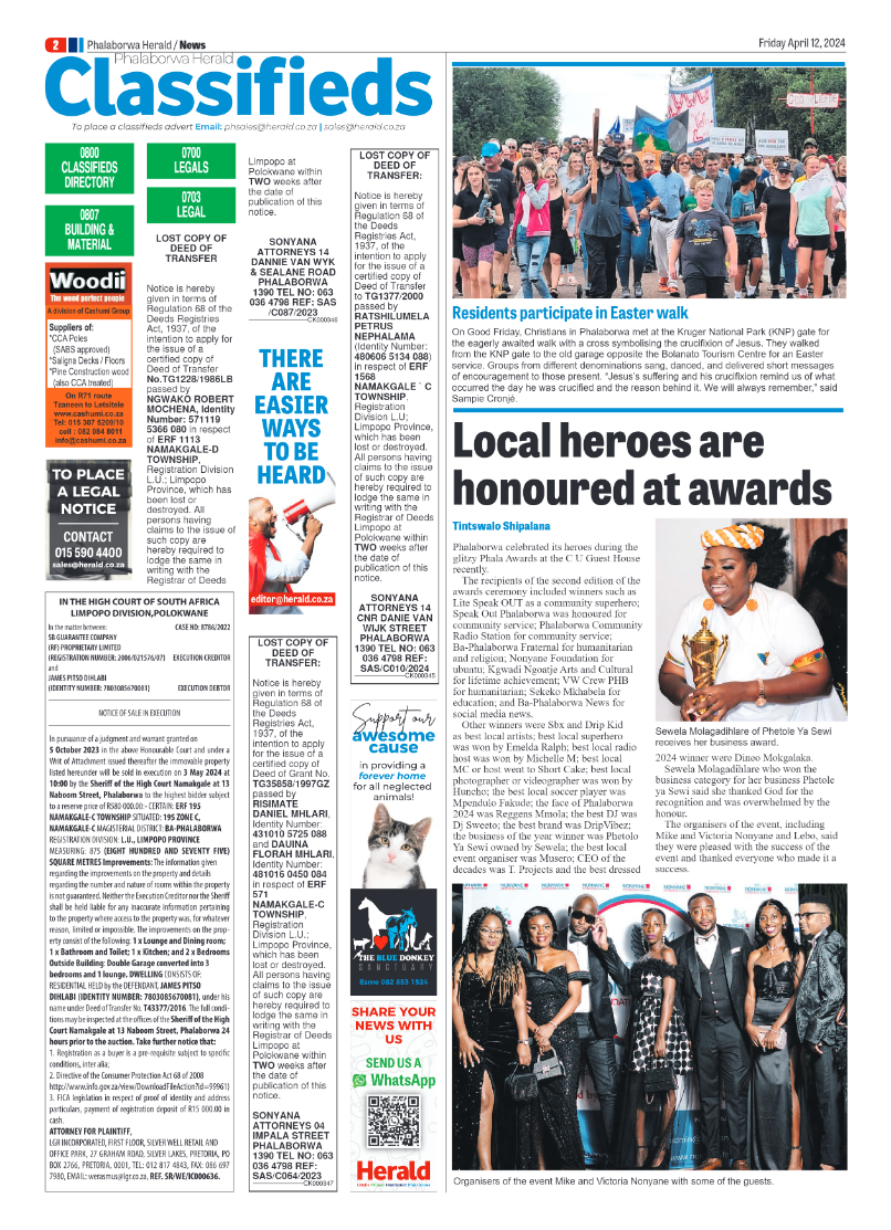 Phalaborwa Herald page 2