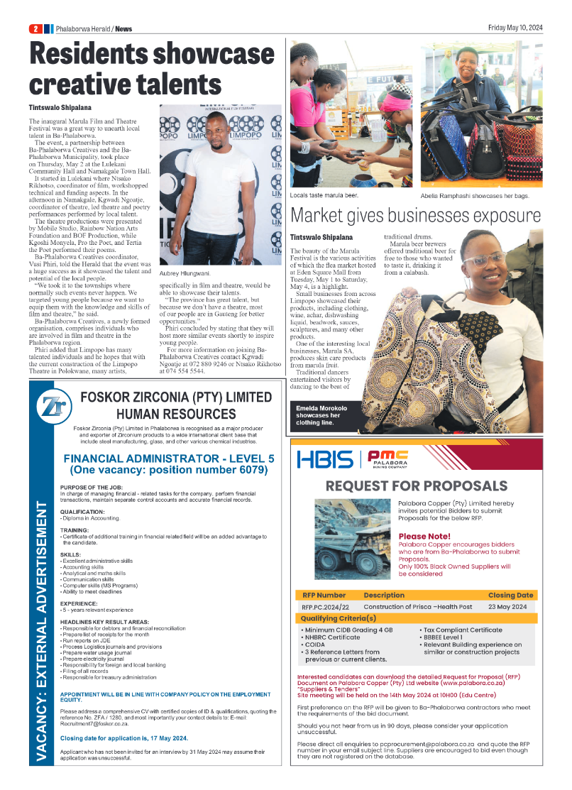 Phalaborwa Herald page 2