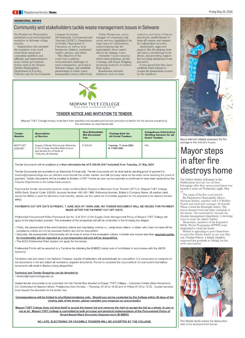 Phalaborwa Herald page 2
