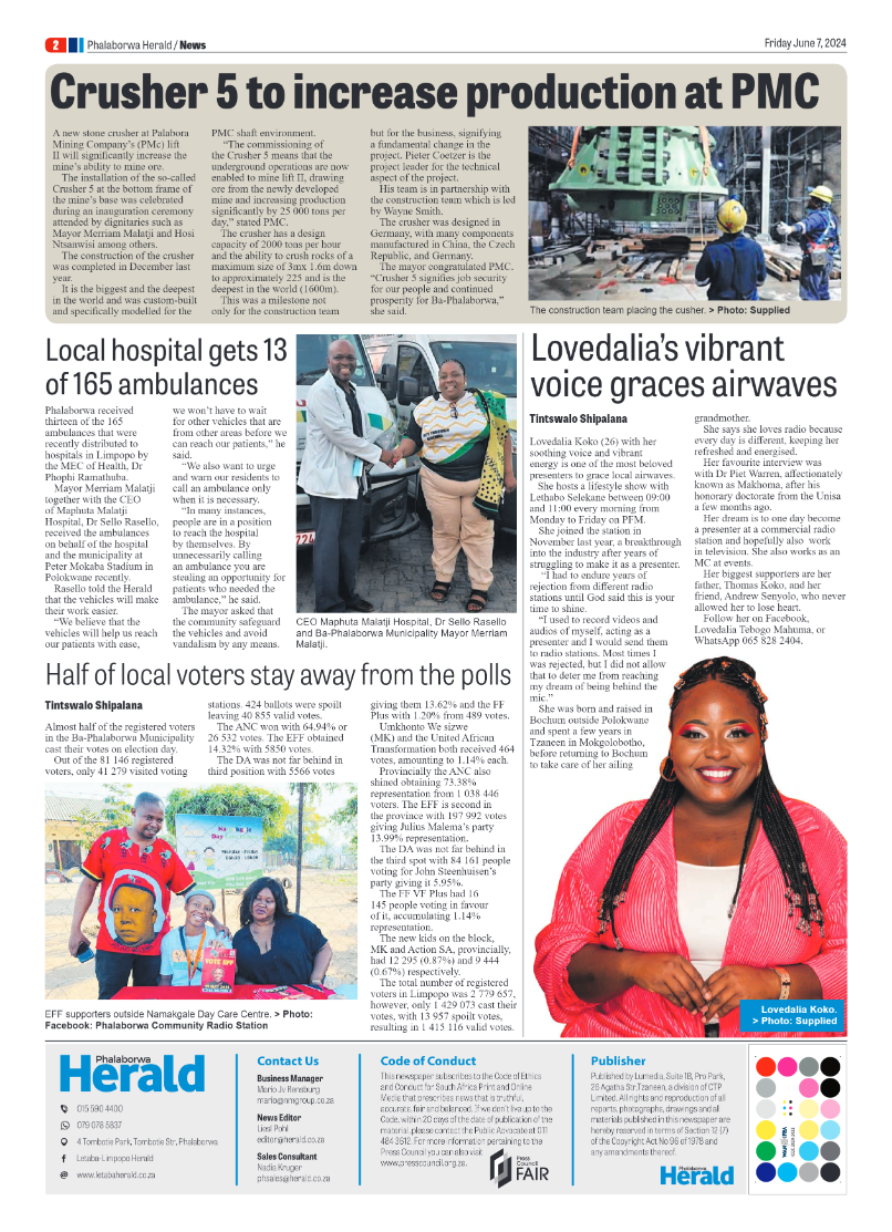 Phalaborwa Herald page 2