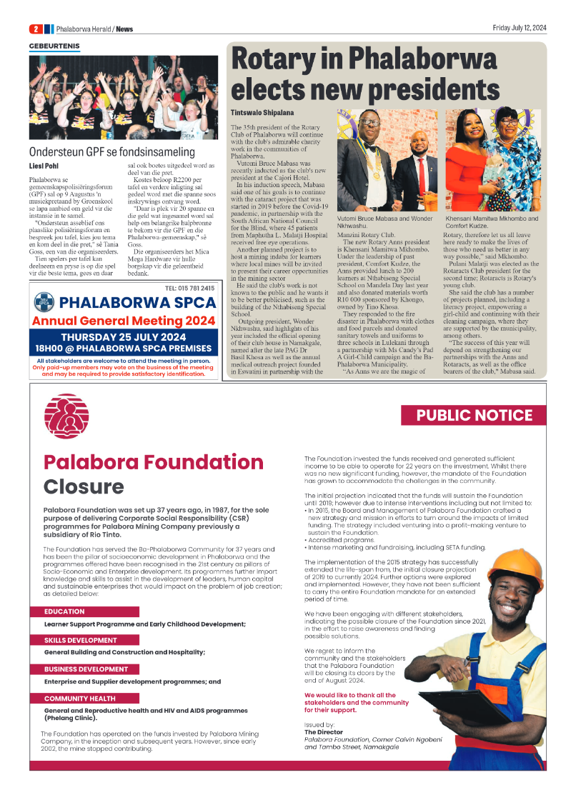 Phalaborwa Herald page 2