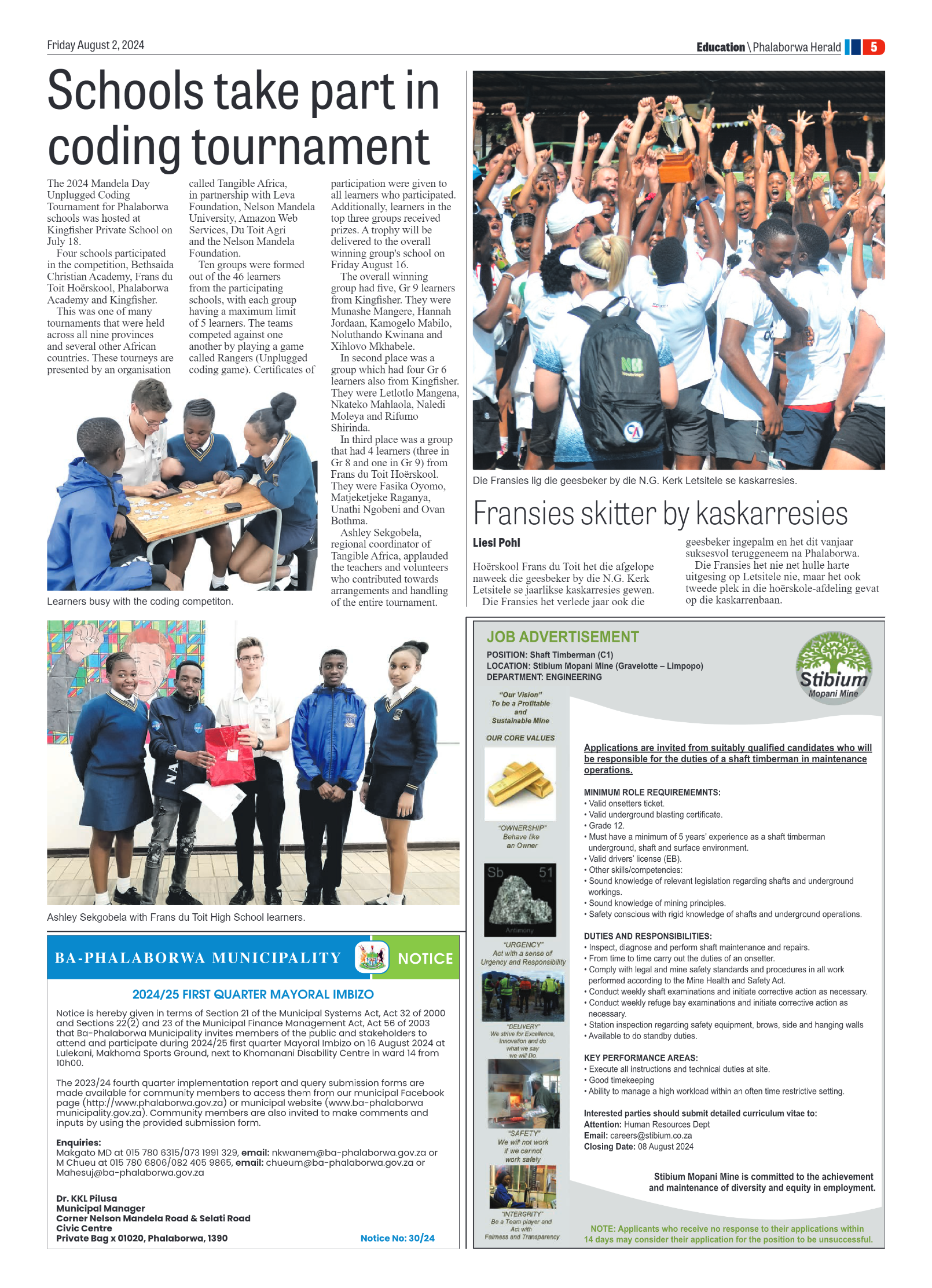 Phalaborwa Herald page 9