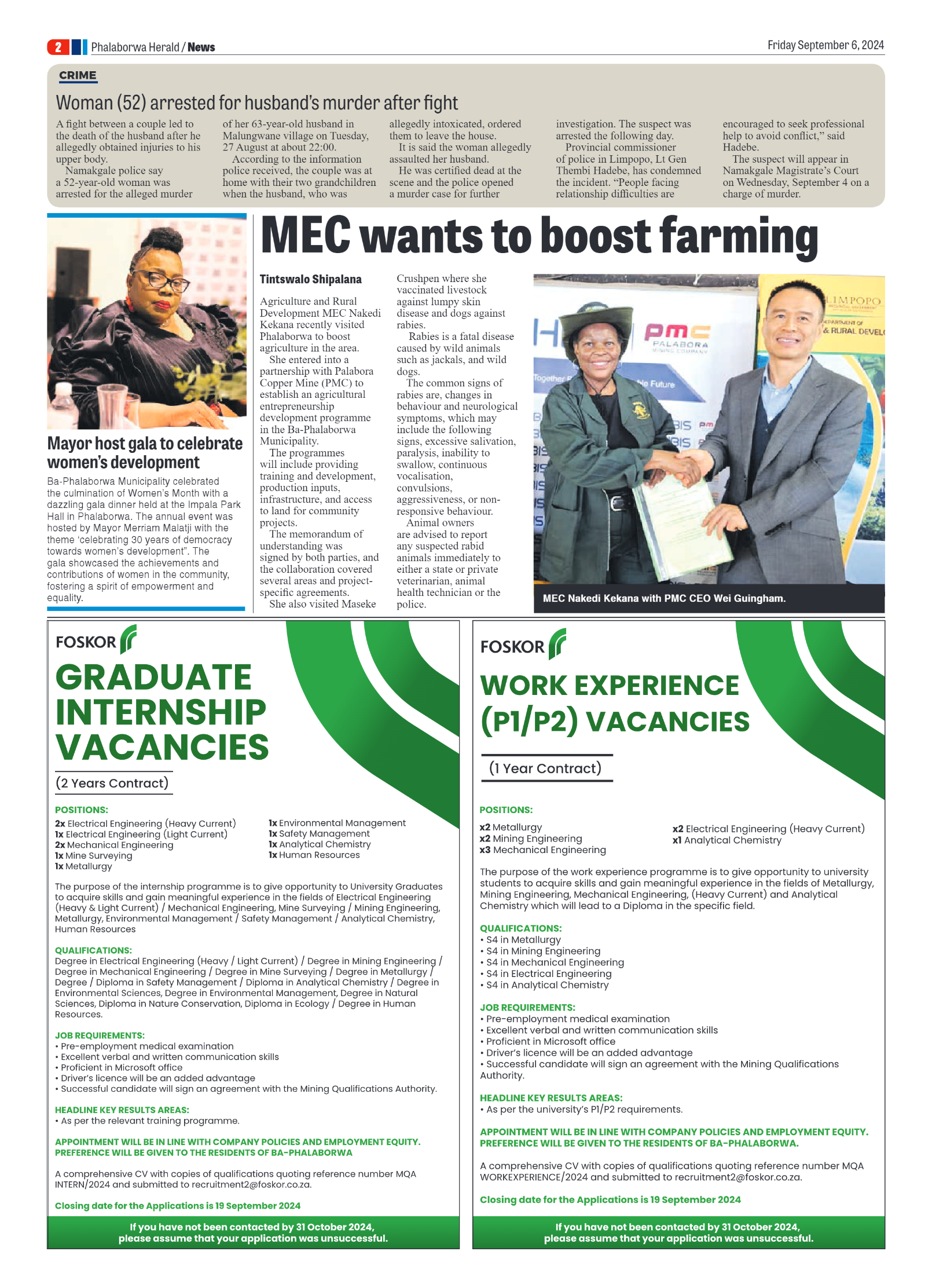 Phalaborwa Herald page 2