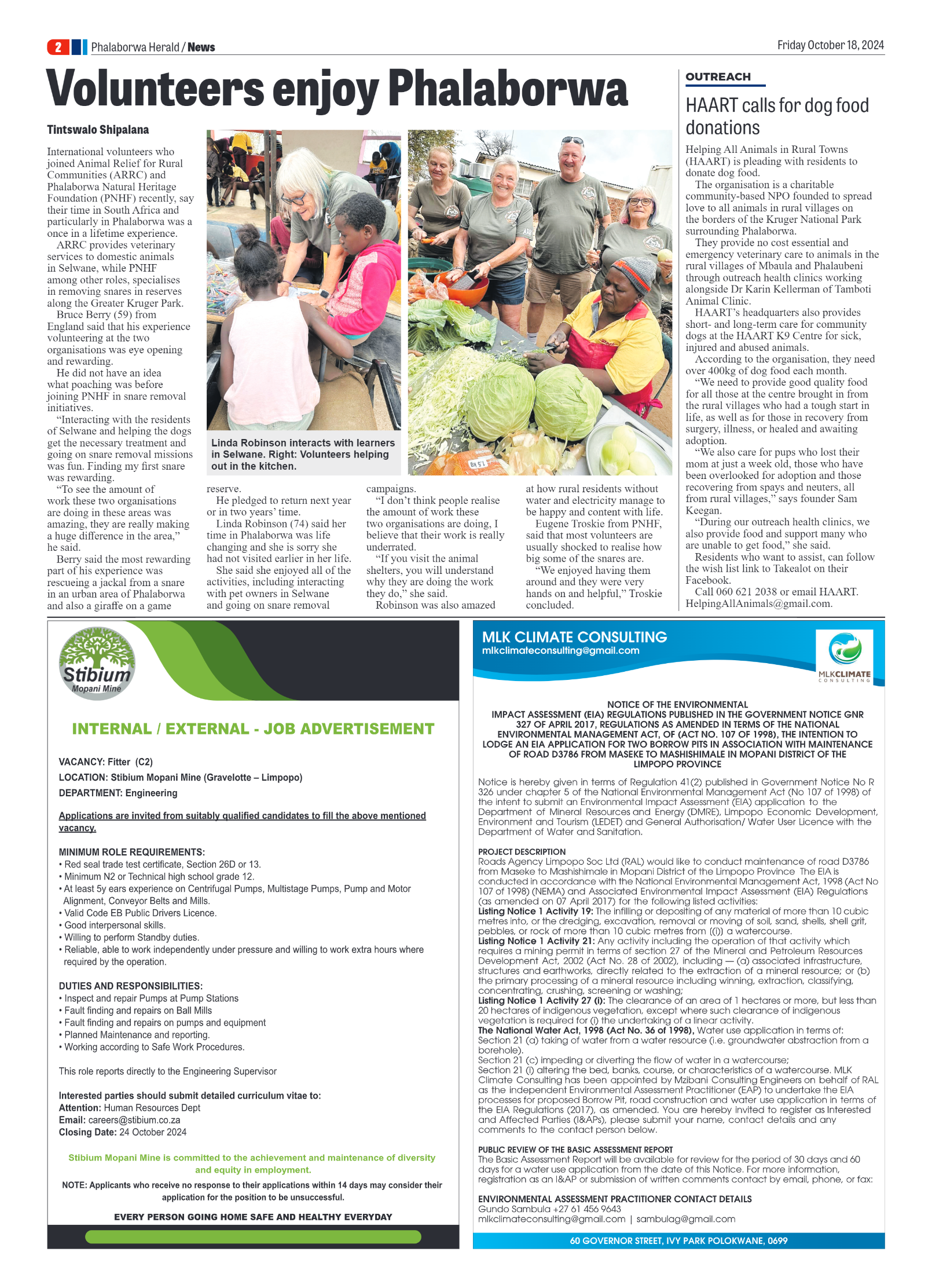 Phalaborwa Herald page 2