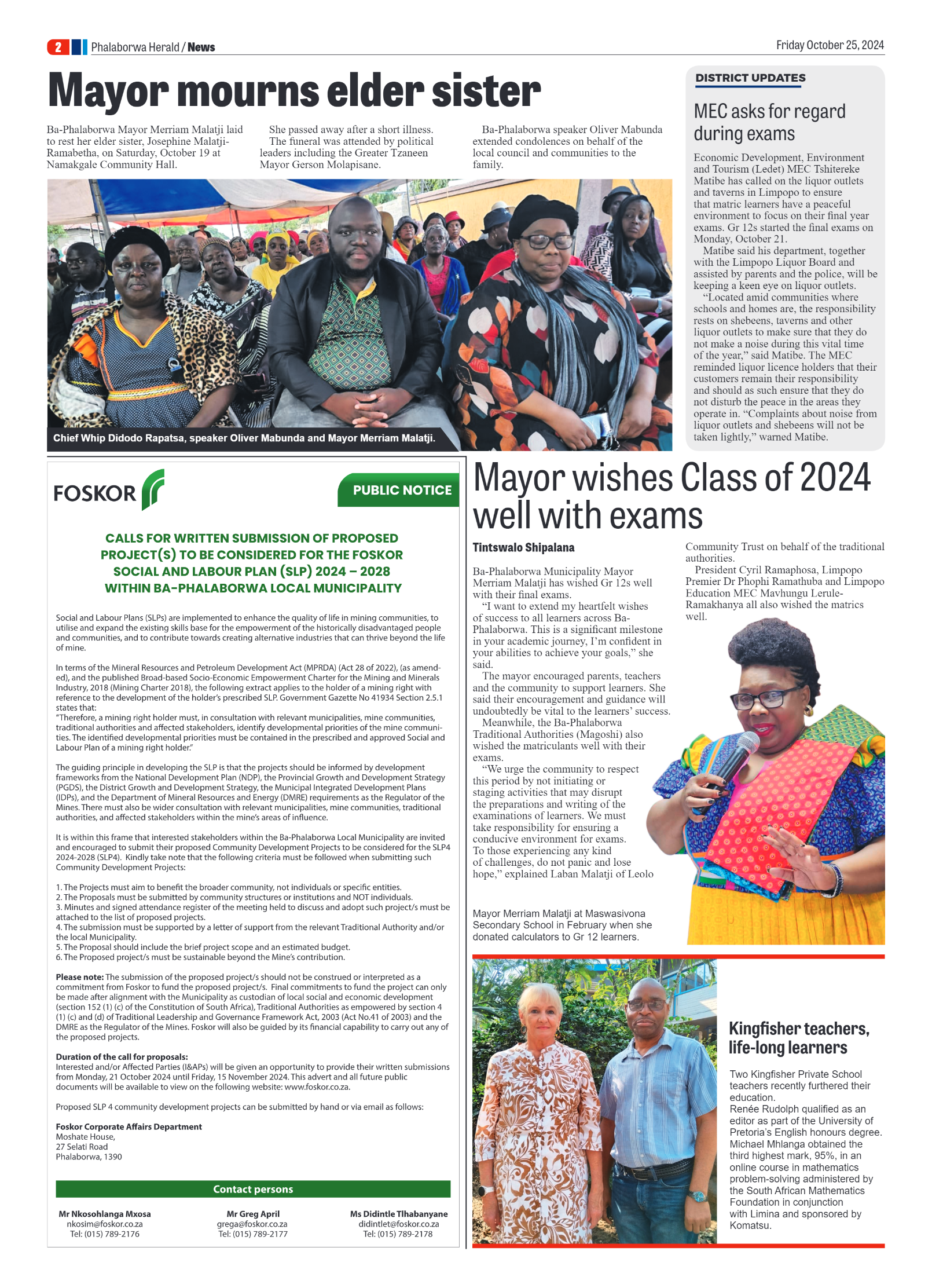 Phalaborwa Herald page 2
