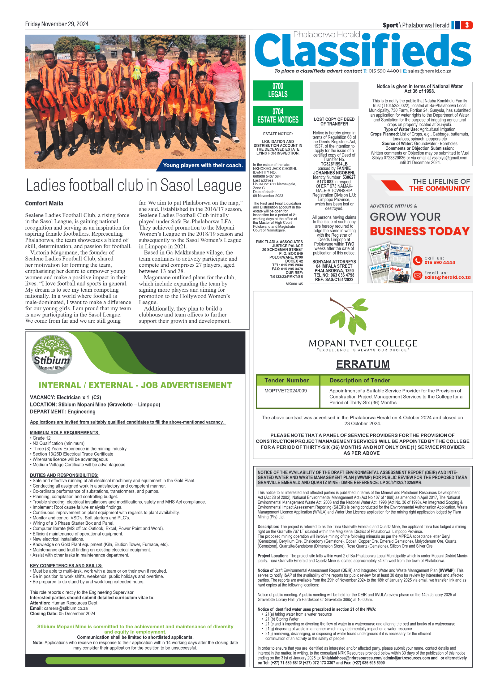 Phalaborwa Herald page 11