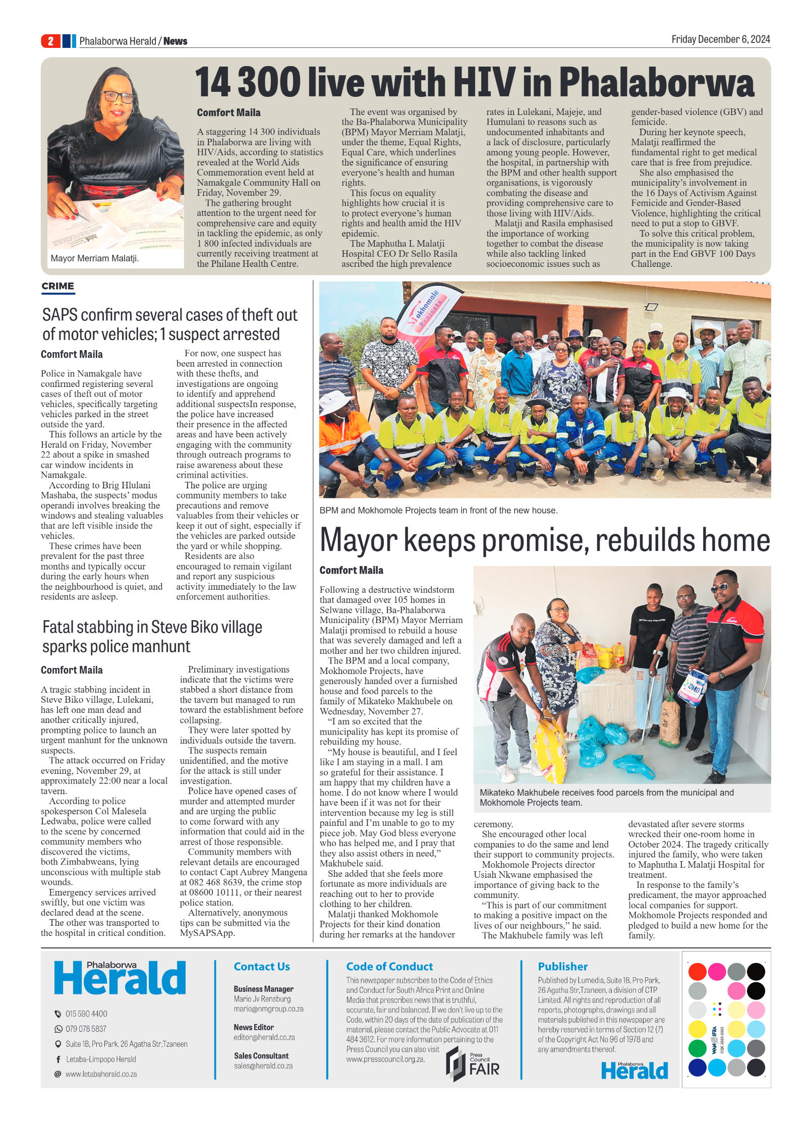 Phalaborwa Herald page 2